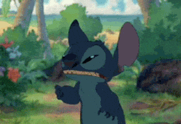  angry frustrated facepalm embarrassed stitch GIF