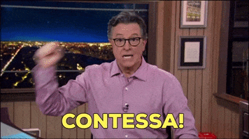 Stephen Colbert Contessa GIF by The Late Show With Stephen Colbert