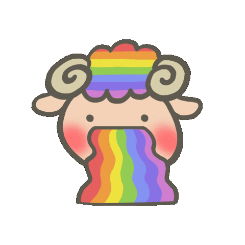 Rainbow Sticker by yang.823