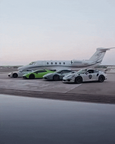 Porsche Ferrari GIF