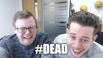 laughing GIF by Andrew and Pete