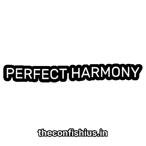 Perfect Harmony Fish Sticker by TheConfishius