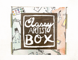 Art Subscription GIF by Classy Artist Box