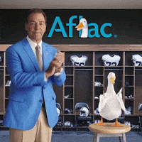 Celebrate College Football GIF by Aflac Duck