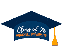 Hat Celebrate Sticker by Bucknell University