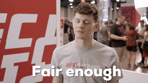 Ok Fine Sport GIF by UFC - Find & Share on GIPHY