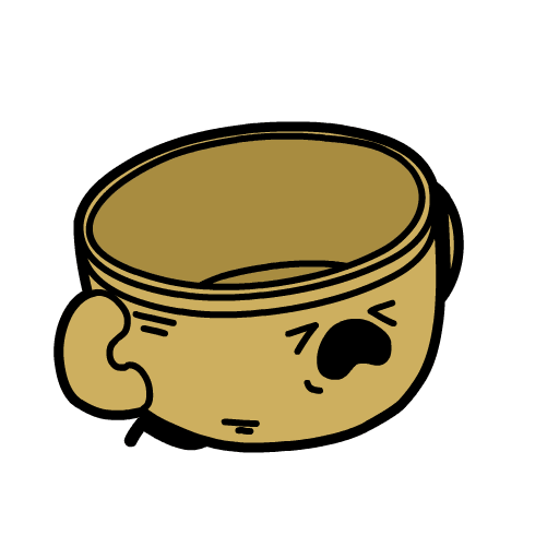 Cartoon Stone Sticker