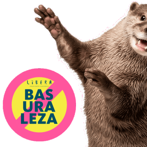 Nutria Sticker by ecoembes