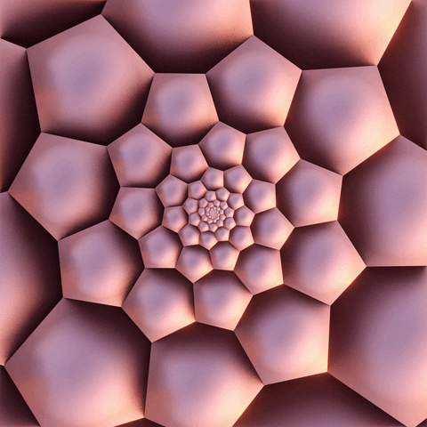 Infinity Hexagon GIF by Feliks Tomasz Konczakowski