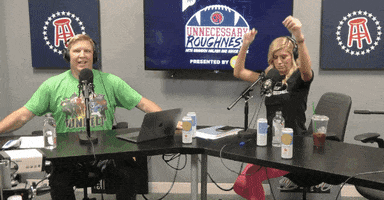 Podcast Dancing GIF by Barstool Sports