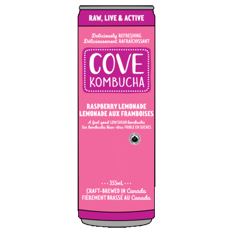 Canada Lemon Sticker by Cove Kombucha