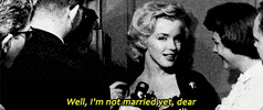 Marilyn Monroe Interview GIF