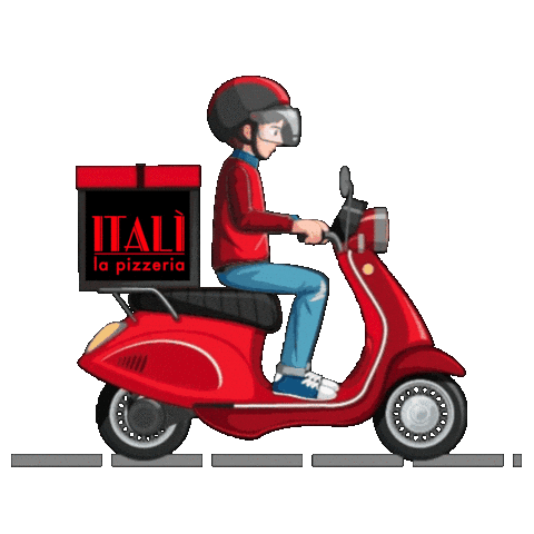 Pizza Itali Sticker by 52storeabbigliamento