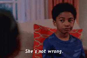 Shes Not Wrong Reaction GIF by MOODMAN