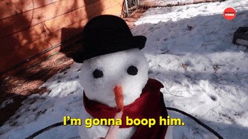 Snowman GIF by BuzzFeed