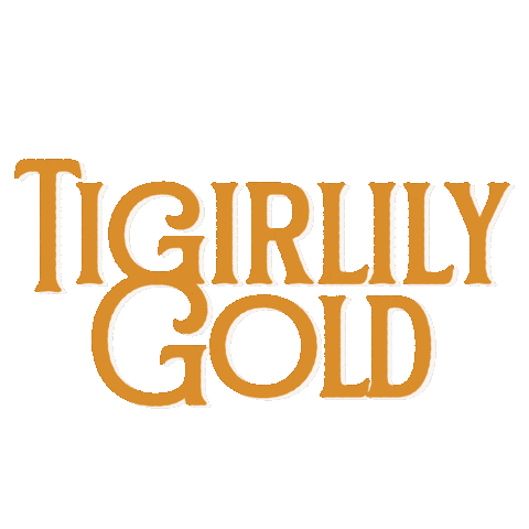Tigirlily Gold Sticker