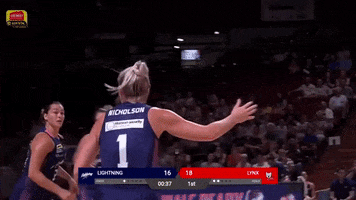 High Five Womens Basketball GIF by BasketballAustralia