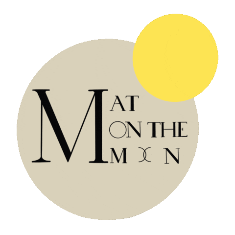 Sticker by Mat on the Moon