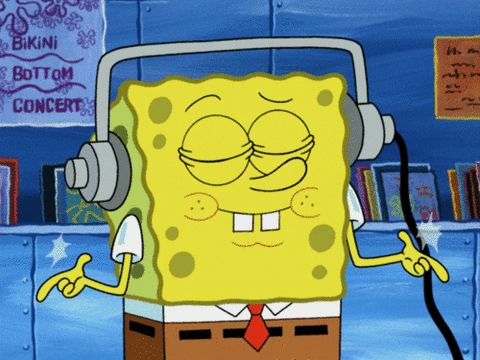 Spongebob Music Gif