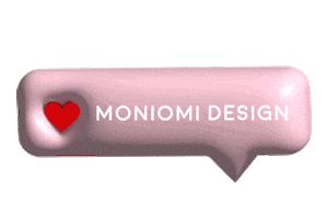 Design Love Sticker by moniomidesign
