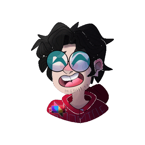 Happy Sticker