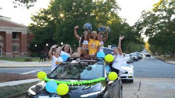 Cheer Parade GIF by Georgia Southwestern State University
