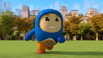 excited central park GIF by Go Jetters