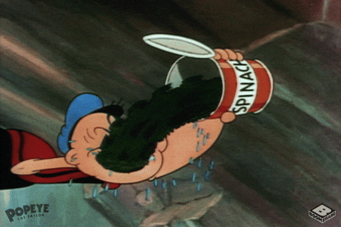 Eating Healthy Popeye The Sailor Man GIF by Boomerang Official - Find & Share on GIPHY