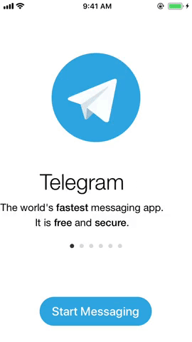 Telegram Ux-Branding GIF