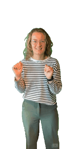 Happy Dance Sticker by Fleur -  Just Masterpieces