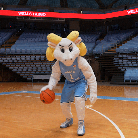 Tar Heels Basketball GIF by Wells Fargo