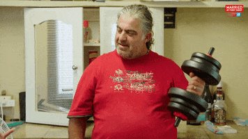 Exercise Reaction GIF by Married At First Sight