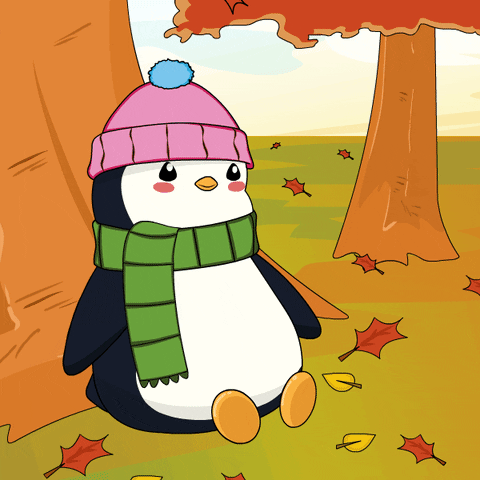 Happy Fall Season GIF by Pudgy Penguins