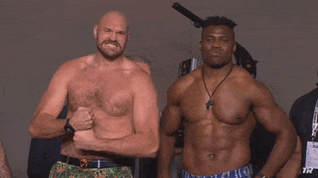 Flexing Tyson Fury GIF by Top Rank Boxing