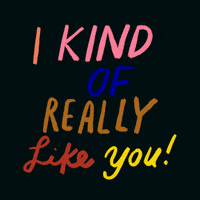 I Love You Text GIF by BrittDoesDesign