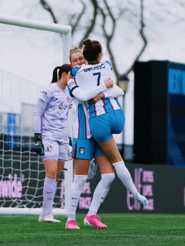 Womens Soccer Hug GIF by Chicago Stars FC