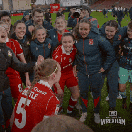 Excited Fx Networks GIF by Welcome to Wrexham