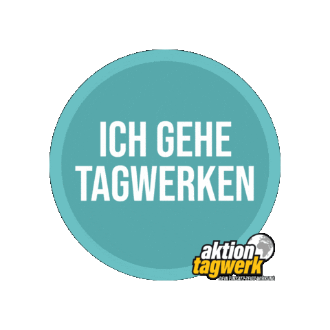 Aktion Tagwerk Sticker