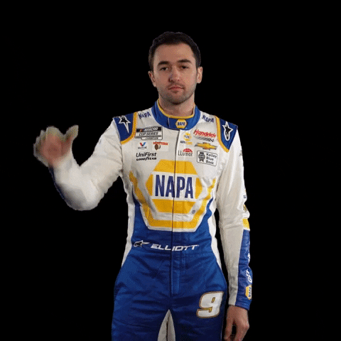 Chase Elliott Thumbs Down GIF by NASCAR