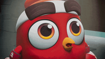 Fire Glowing GIF by Angry Birds