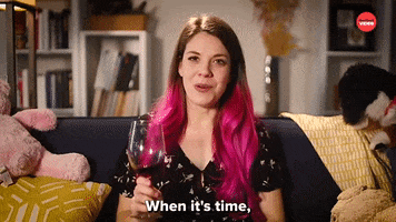Back To School Wine Mom GIF by BuzzFeed