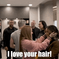 Love-your-hair GIFs - Get the best GIF on GIPHY