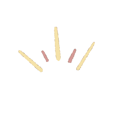 Line Spark Sticker by Freckle & Fern Ceramics