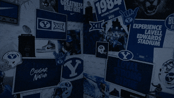 Roar Cosmo GIF by BYU Cougars