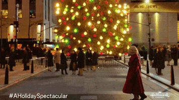 Christmas Tree 1950S GIF by Hallmark Channel