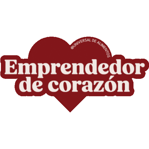 Emprendedor Sticker by Universal de Alimentos