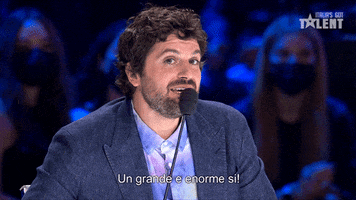 Frank Matano Reaction GIF by Italia's Got Talent