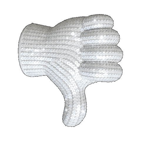 Michael Jackson Thumbs Down Sticker by Demetre