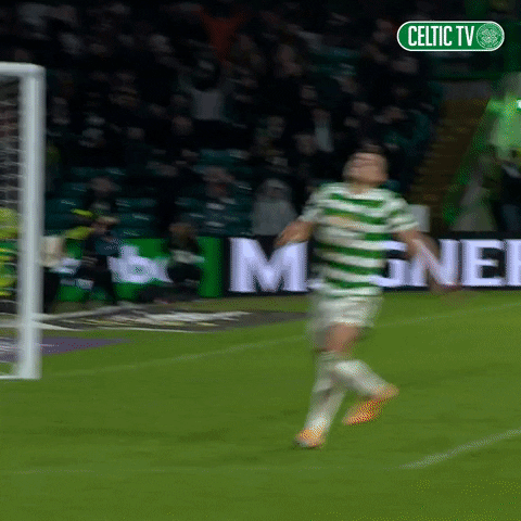 Goal Jump GIF by Celtic Football Club