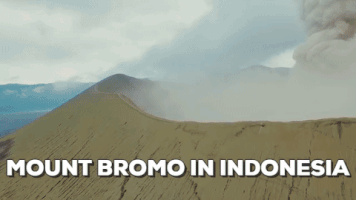 tomsjourneys travel nature indonesia mountain GIF